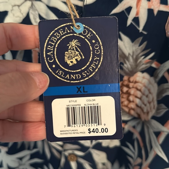 Caribbean Joe island supply company size extra large button-down - Picture 4 of 9